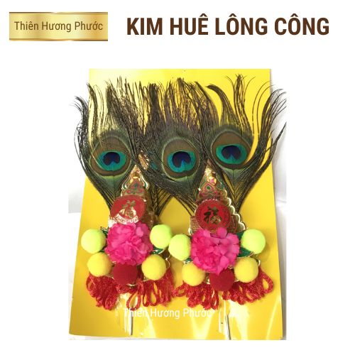 Kim huê lông công mẫu 4